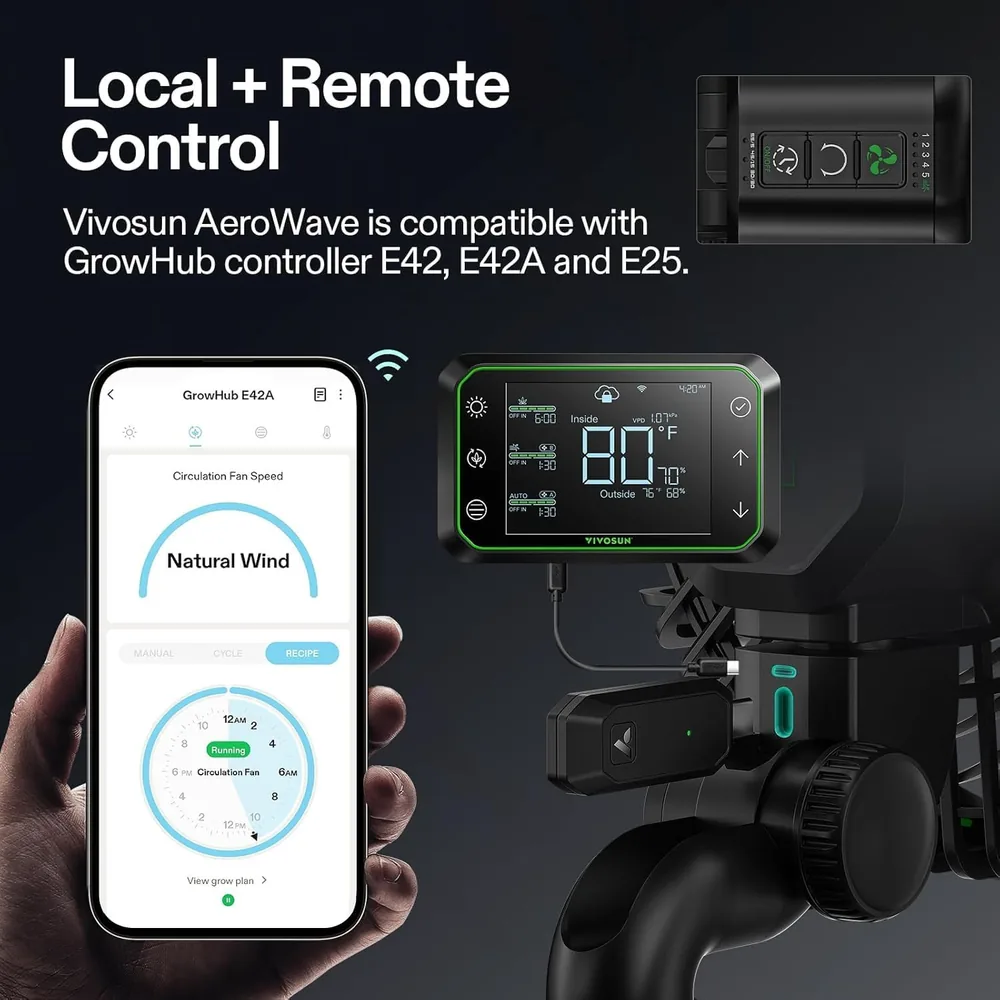 AeroWave E6 Gen2 6" Smart Clip Fan image 3